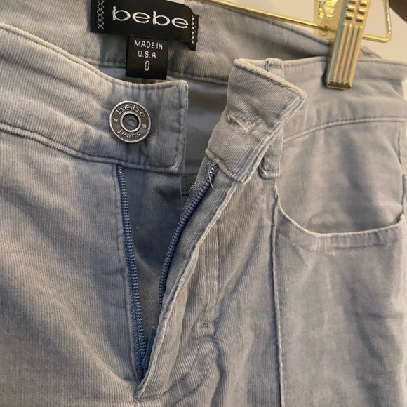 Bebe Bootcut Corduroy Pants 0 - Picture 5 of 9